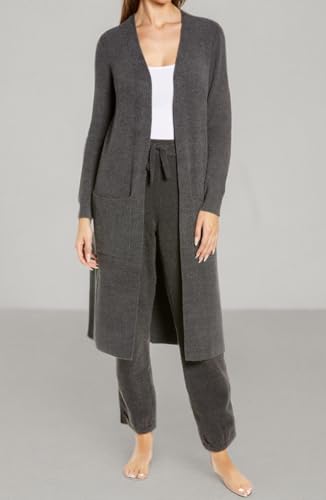 Image of Barefoot Dreams CozyChic Ultra Lite Long Cardi, Sweater, Travel, Long Sweater