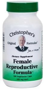 Dr Christopher's Formula Female Reproductive Formula, 100 Count