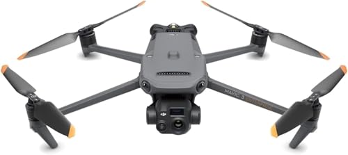 DJI Pack Básico de Tranquilidad - Mavic 3T (C2) - Dron con cámara de imagen térmica 640×512, cámara gran angular, zoom híbrido 56×, posicionamiento centimétrico con RTK y un altavoz de alto volumen