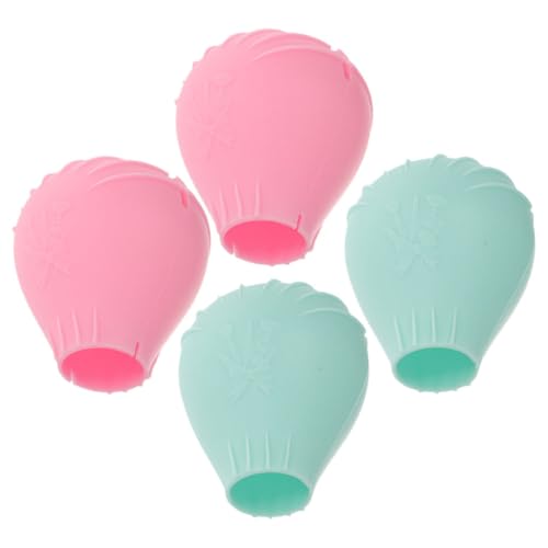 Beavorty Cosmetic Organizer Countertop Makeup Brush Covers for Travel Silicone Brush Holder