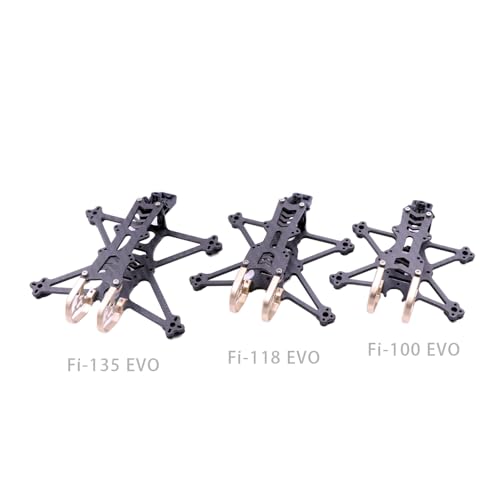 Image of Usmile 2.5 inch Fi-118 EVO Micro Carbon Fiber Toothpick Frame Kit for RC HD FPV Racing Quadcopter Quad Drone Support DJI O3 Air Unit Caddx Nebula Digital Transmission System