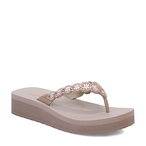 Skechers Cali Vinyasa-Happy Spring Women's Sandal, 7 B(M) US, Taupe