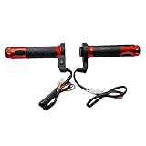 DRESSOOS Manillar Calefactable Eléctrico De 12v Para Motocicleta 22mm Ajustable 50-70°c