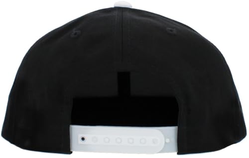 Image of KBETHOS Classic Snapback Hat Blank Cap Underbrim Cotton Wool Blend Flat Visor Adjustable Unisex
