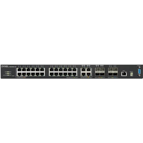 Zyxel XGS4600 32 Commutateur C3 Géré 24 x 101001000 + 4 x SFP Gigabit combiné + 4 x 10 Gigabit SFP+ Montable sur rack - vue 6