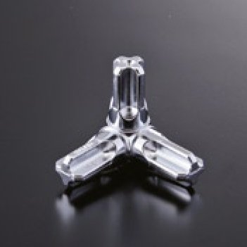 e-kanamono �g���p�C�v�V�X�e�� UPS-16C 16mm�ۃp�C�v�p �R�l�N�^�[ 3PK �N���[�����b�L