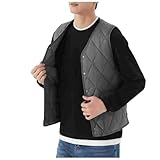 インナーダウンベスト メンズ vネック ビジネス 薄手 スーツ インナーベスト 冬 大きいサイズ 襟なし ノーカラー 防寒ベスト 作業着 防風 暖かい 軽量 ウルトラライト 中綿ベスト 登山 ゴルフ 部屋着 ボタン