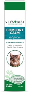 Vet's Best Comfort Calm Calming Cat Supplement - Promotes Relaxation and Balanced Behaviour, 100g