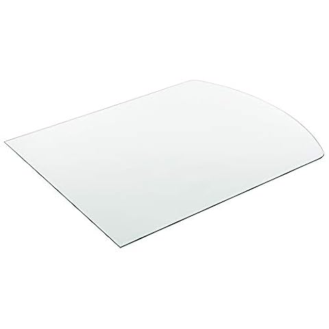 [neu.haus] Szklany blat, z bezpiecznego szkła ESG, płyta kominkowa, szkło kominkowe, stół DIY, prostokątny, 85 x 75 cm