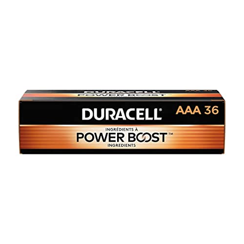 DURACELL MN24P36 CopperTop Alkaline Batteries, AAA, 36/PK
