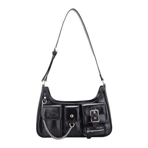 Sac à épaule femme grande capacité en PU pour le travail et le shopping