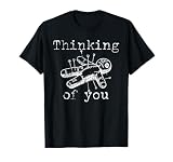 Vintage Thinking Of You Funny Voodoo Doll T-Shirt