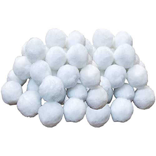 KATELUO 700g Filtro Balls,Sfere per Filtrazione a Sabbia per Piscine,Pool Filtraggio Sand Filter 25 kg Filtro Sabbia Sabbia di Quarzo qualità Prodotti (Bianco)