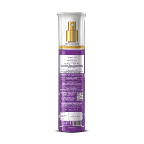 Yardley Morning Dew Body Mist 150ml - Image 3