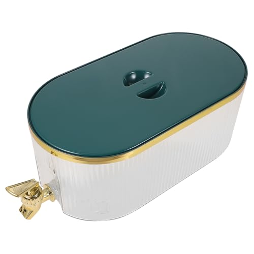 BIUDECO Portable Drink Container with Spigot Capacity Beverage Dispenser for Juices Water and Wine for Parties and Summer Gatherings Easy Installation and Blockage