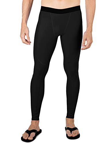 Tuga Men's Swim Pro Tights, UPF 50+ Sun Protection, Made in USA