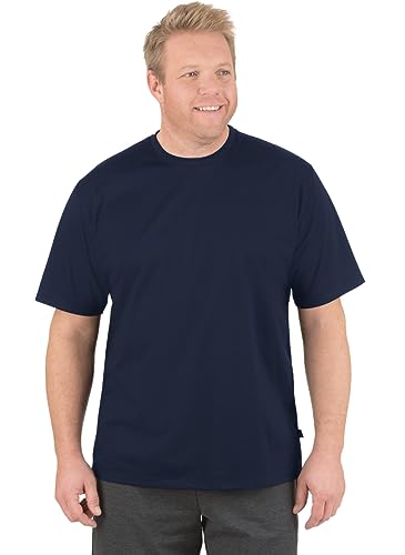 Trigema Men's T-Shirt 636202, X-Large, Blue (navy 046), XL