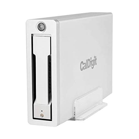 CalDigit AV Pro 2 Storage Hub USB C External Hard Drive - Charge up to 30W, Compatible with USB-C and Thunderbolt Type-C Computers (0TB Enclosure Kit) Cover