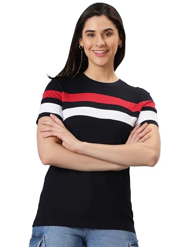 Image of AUSK Womens Regular Fit T Shirts||Half Sleeve Tshirt for Women