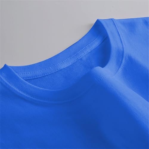 Boys Girls Long Sleeve Shirt Soft Cotton Tees Kids Solid Basic Crewneck T-Shirts Top Teens Boys Comfort Fall Clothes4