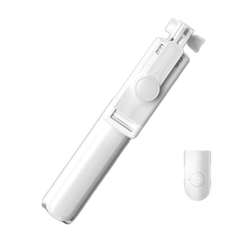 Trípode extensible para palo de selfie, trípode para teléfono Bluetoothh, soporte multifuncional para fotos en vivo con mando a distancia, soporte para el hogar, viajes, fiestas, picnics