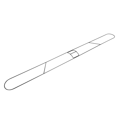 Image of Restaurantware-MOP FRAME ONLY: Clean Tek Professional 59.8 x 5 Inch Dust Mop Frame, 1 Snap-On Wire - Dust Cleaning Head And Handle Sold Separately, For Home Or Office, Iron Wire