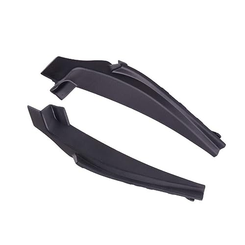 1 Pair Car Front Wiper Side Cowl Extension Cover for Nissan Sentra 2013 2014 2015 2016 2017 2018 2019 Black, 66894-3SG0A, 66895-3SG0A