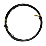 LIXSAZSE Basteldrähte DIY Kunsthandwerk Rostfreier geflochtener Faden Gute Flexibilität Schmucklinien Exquisites Design für die Rahmenherstellung, Schwarz