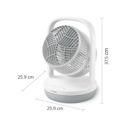 Ventilateur de table Philips CX2050/00 Blanc compact pour bureau - 3