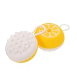 TOGEVAL 2 Stück Teiliges Silikon-pflegebürsten Hunde und Katzen Weiche Massagebürsten zur Fellreinigung und Shampoo-anwendung Ergonomisch Waschbar für Gründliche Haut Haarpflege bei