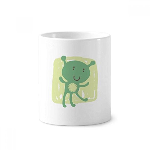 Gobelet céramique alien univers graffiti pour brosses à dents 350ml