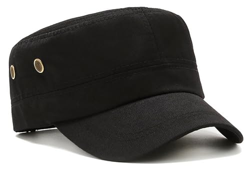 Image of Unisex Basic Cadet Army Caps Everyday Military Style Hat