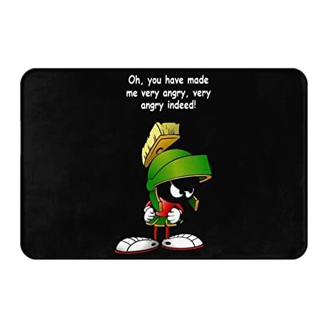 DHOUTSL Bath Rug Marvin Anime The Martian Bathroom Rugs Soft Welcome Door Mat Non Slip Absorbent Shower Mat for Living Room Kitchen Bathroom Decor 16 X 24 Inch Cover