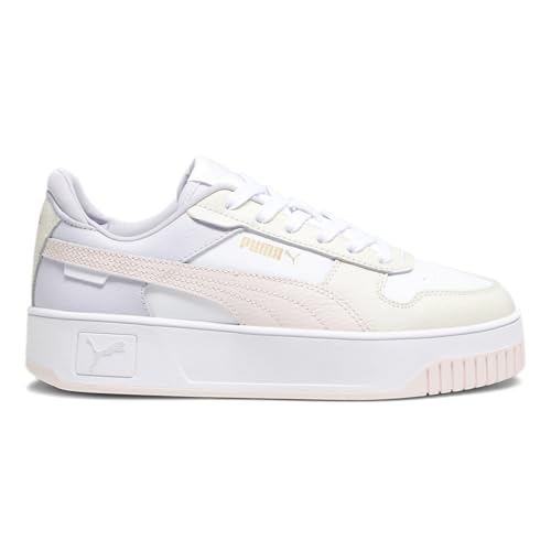 PUMA Womens Carina Street Platform Sneakers Shoes Casual - White