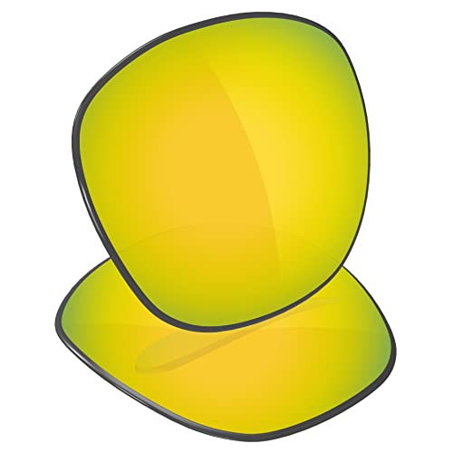 Galvanic Replacement Lenses for Oakley Garage Rock OO9175 Sunglasses - 24k Polarized