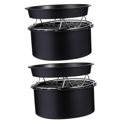 Abaodam 6 Stk Backen 3-teiliges Set Pizza-zubehör Pizza-kit Fritteuse Für Zuhause Zubehör Für Friteusenteile Dampfgarer Untersetzer Airfryer-zubehör Airfryer Zubehör-kit Küchengerät Luft