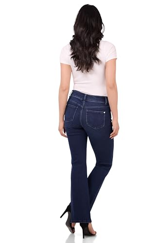 Rekucci Women's Secret Figure Premium Lux Denim Bootcut Pull-On Jean4