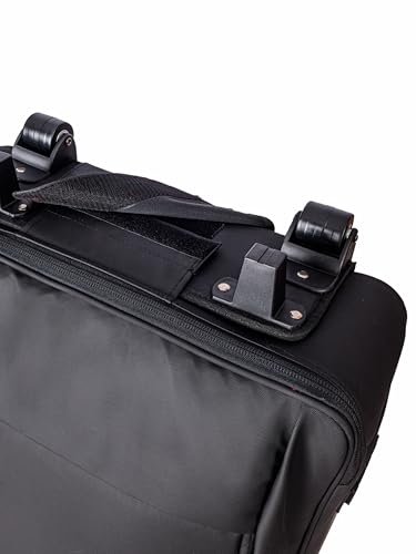 DJBAG-K-LARGESTSE, Schwarz, Extra großer Koffer mit Rollen für DJ-Controller