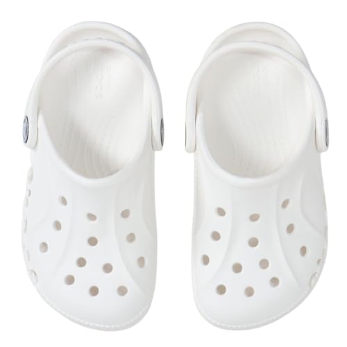 Crocs Kids Baya Clog White 10 US UnisexToddler