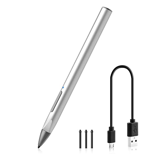 Stylus with Palm Rejection, 4096 Pressure Sensitivity, Compatible with Surface Pro X/8/7+/7/6/5/4/3, Surface Book/Go…