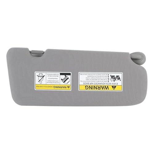 Pare-soleil pour CR-V 2017-2022 gris côté droit en ABS avec 2 lampes intégrées