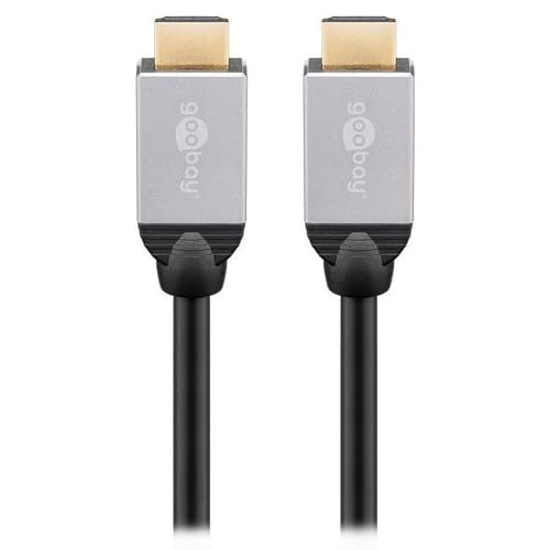 Goobay 75777 Highspeed HDMI Anschlusskabel mit Ethernet HDMI-Stecker (Typ A) > HDMI-Stecker (Typ A), 2 Meter