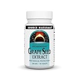 Source Naturals Grape Seed Extract, Proanthodyn, Antioxidant Protection & Supports Healthy Aging Brain* - 200 mg - 90 Tablets