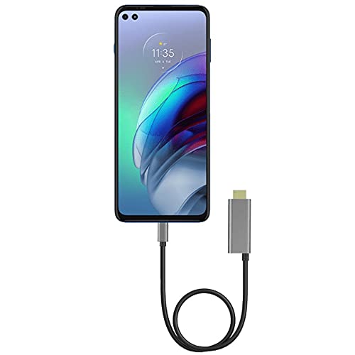 Moto G100 (128GB, 8GB) 6.55" 90Hz, Snapdragon 870, Dual SIM Euro 5G /Global 4G LTE GSM Unlocked (T-Mobile/AT&T/Metro) International Model XT2125-4 (HDMI + Fast Car Charger Bundle, Iridescent Ocean) - Image 6