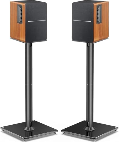 Perlegear Universal Speaker Stands for Surround Sound...