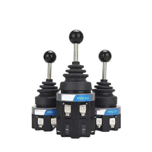 Joystick monopalanca de 30mm con bloqueo automático de 2 posiciones para control industrial