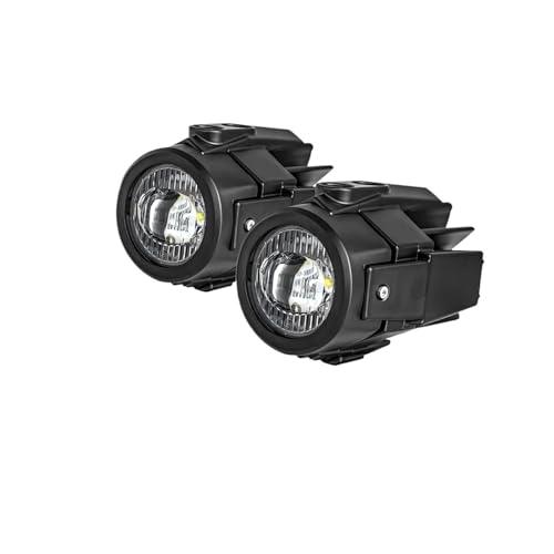 Feux auxiliaires universels moto LED antibrouillard pour vos road trips et sorties nocturnes