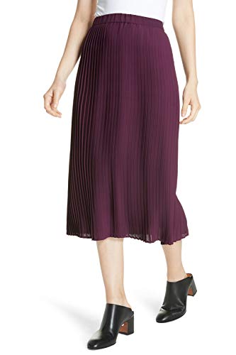 Eileen Fisher Womens Knife Pleat Midi Skirt,...