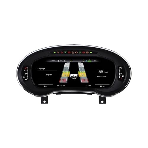 Panel digital LCD de 12,3 pulgadas para Audi A3 2014-2020 con cabina virtual 2