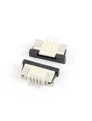 Conector Flexible Flat Cable 4Pin 1.0mm Pitch x20 miniatura 2